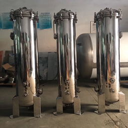 不銹鋼精密過濾器 卡箍式法蘭吊環(huán) 5芯30寸 大流量濾芯式過濾器 預(yù)過濾